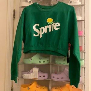 Forever 21, Green Sprite sweatshirt, New, Tag still on